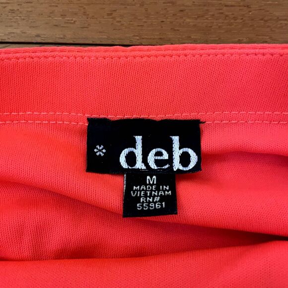 Vintage DEB 90s Y2k Mini Dress One Shoulder Bright Rhinestone HOCO event prom - Picture 8 of 11